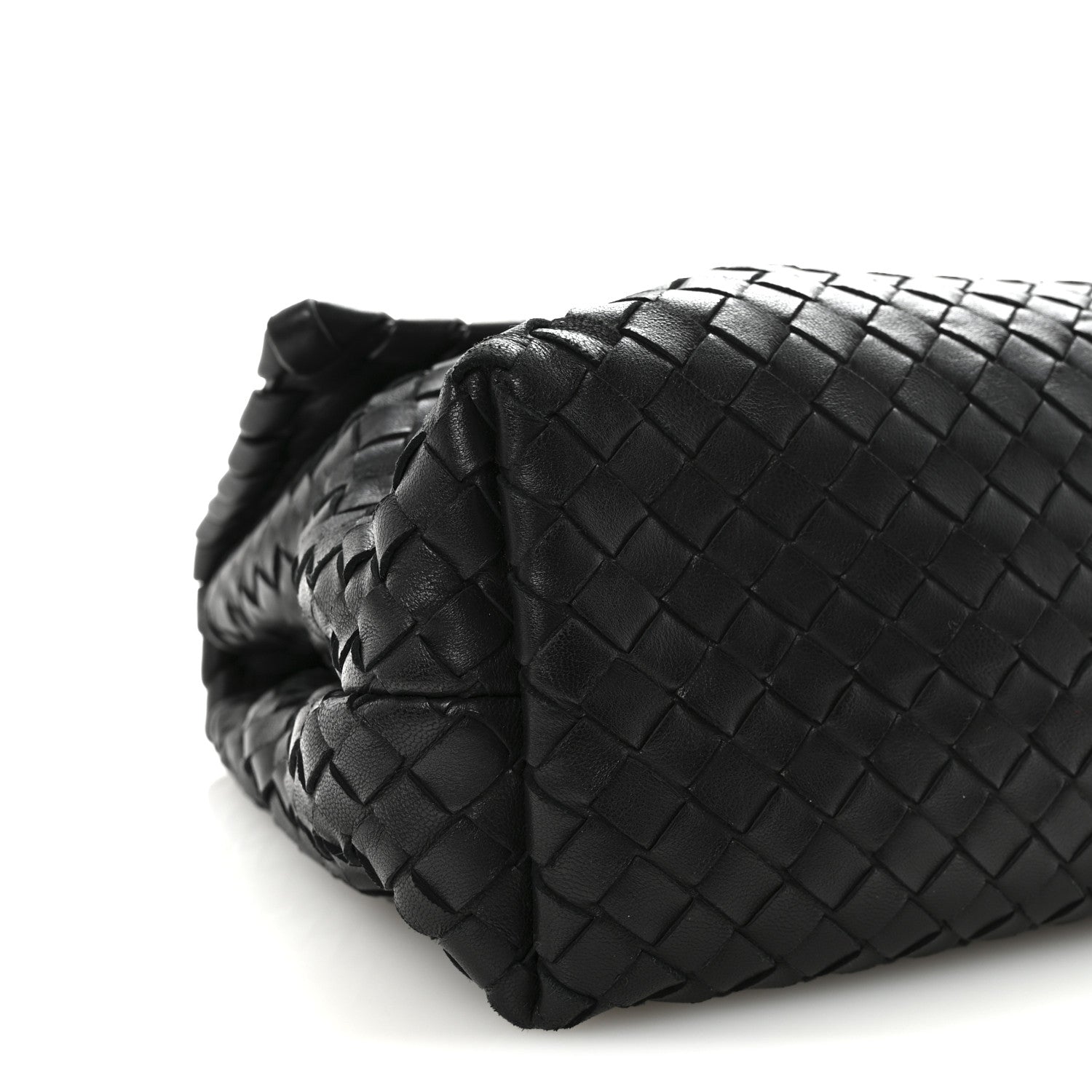 Nappa Intrecciato Large Olimpia Bag Black
