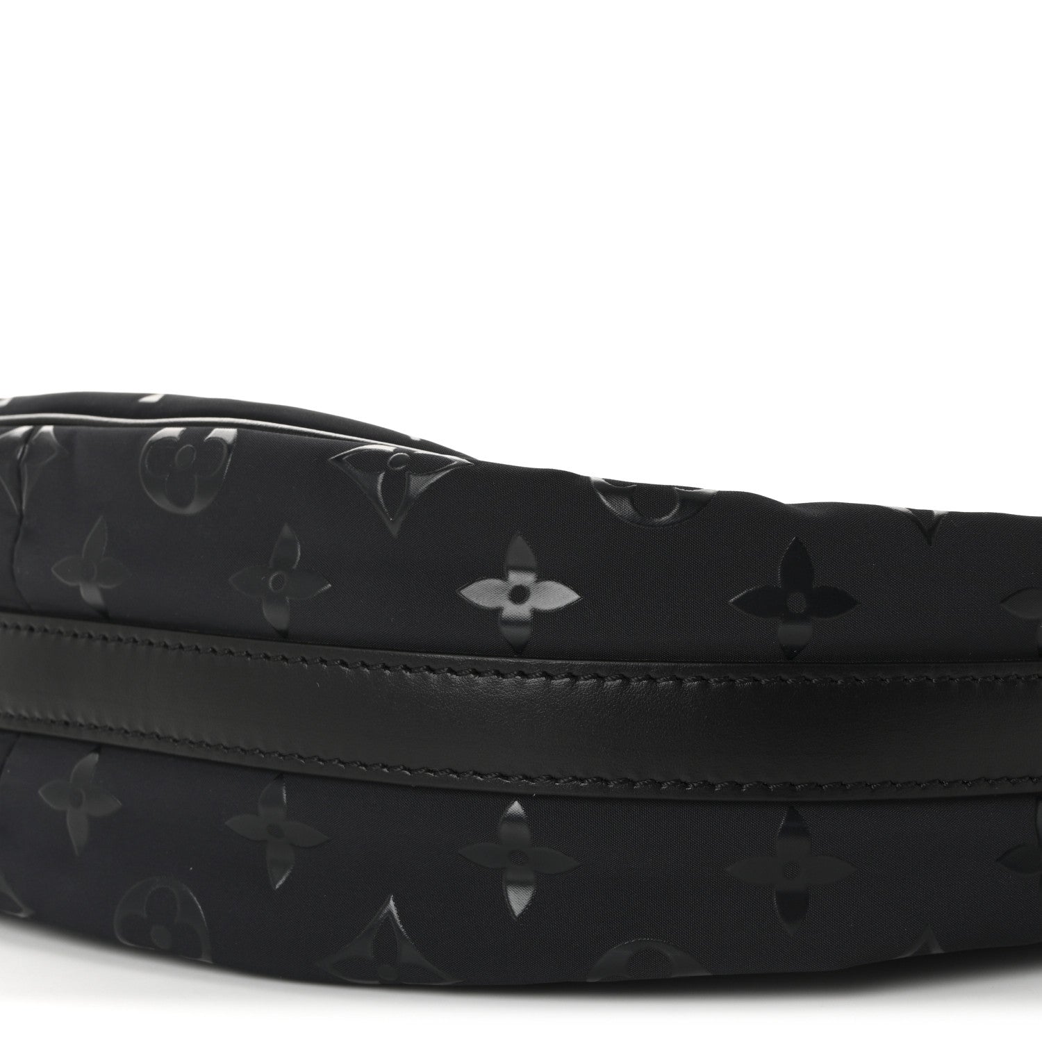 Nylon Monogram Loop Pocket Hobo Polar Night