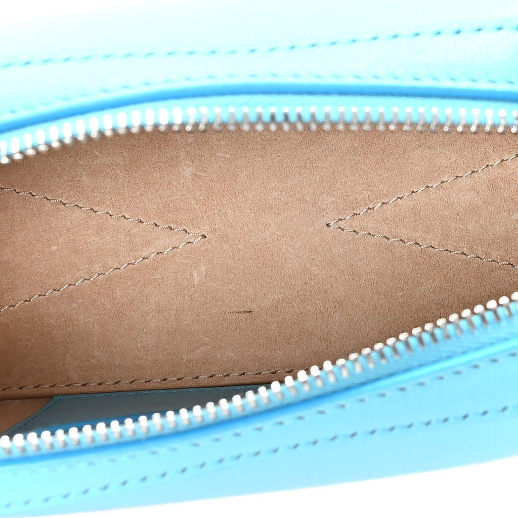 Shiny Goatskin Small Le Teckel Bag Amazonite