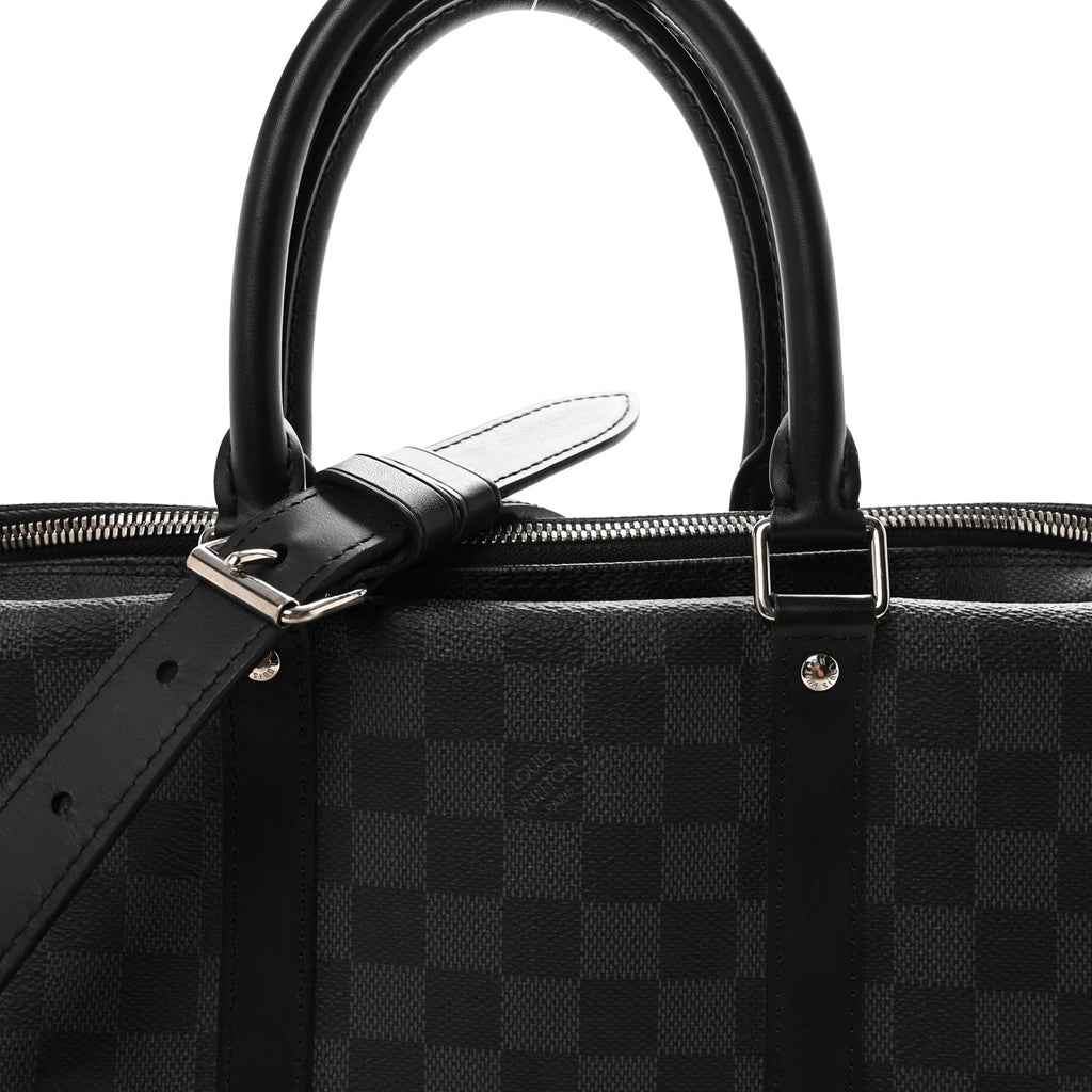 Damier Graphite Porte Documents Voyage PM