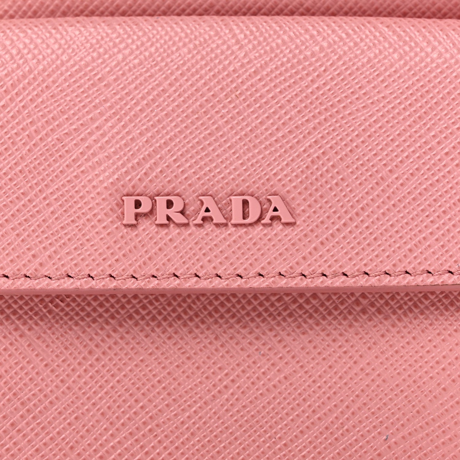 Saffiano Key Ring  Holder Wallet Petalo