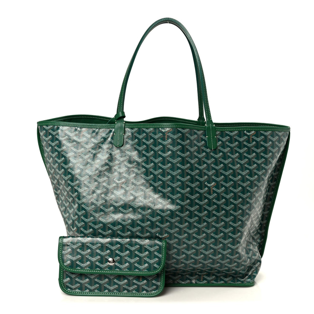 Goyardine Reversible Anjou GM Green