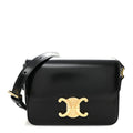 Shiny Calfskin Teen Triomphe Black