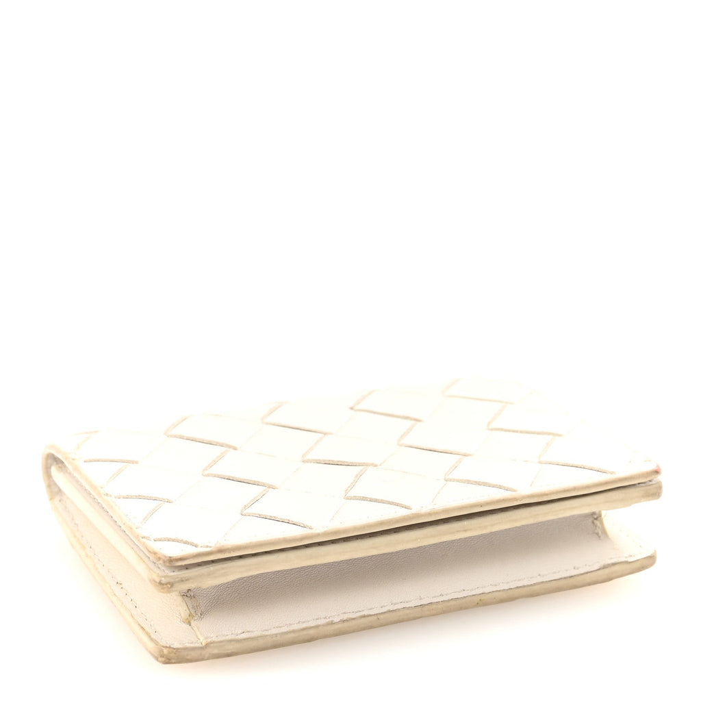 Nappa Intrecciato  Holder White