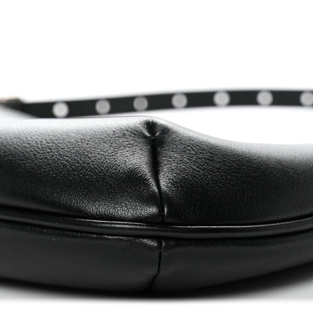 Calfskin Mary Kate Shoulder Bag Black