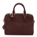 Empreinte Monogram Giant Speedy Bandouliere 25 Wine