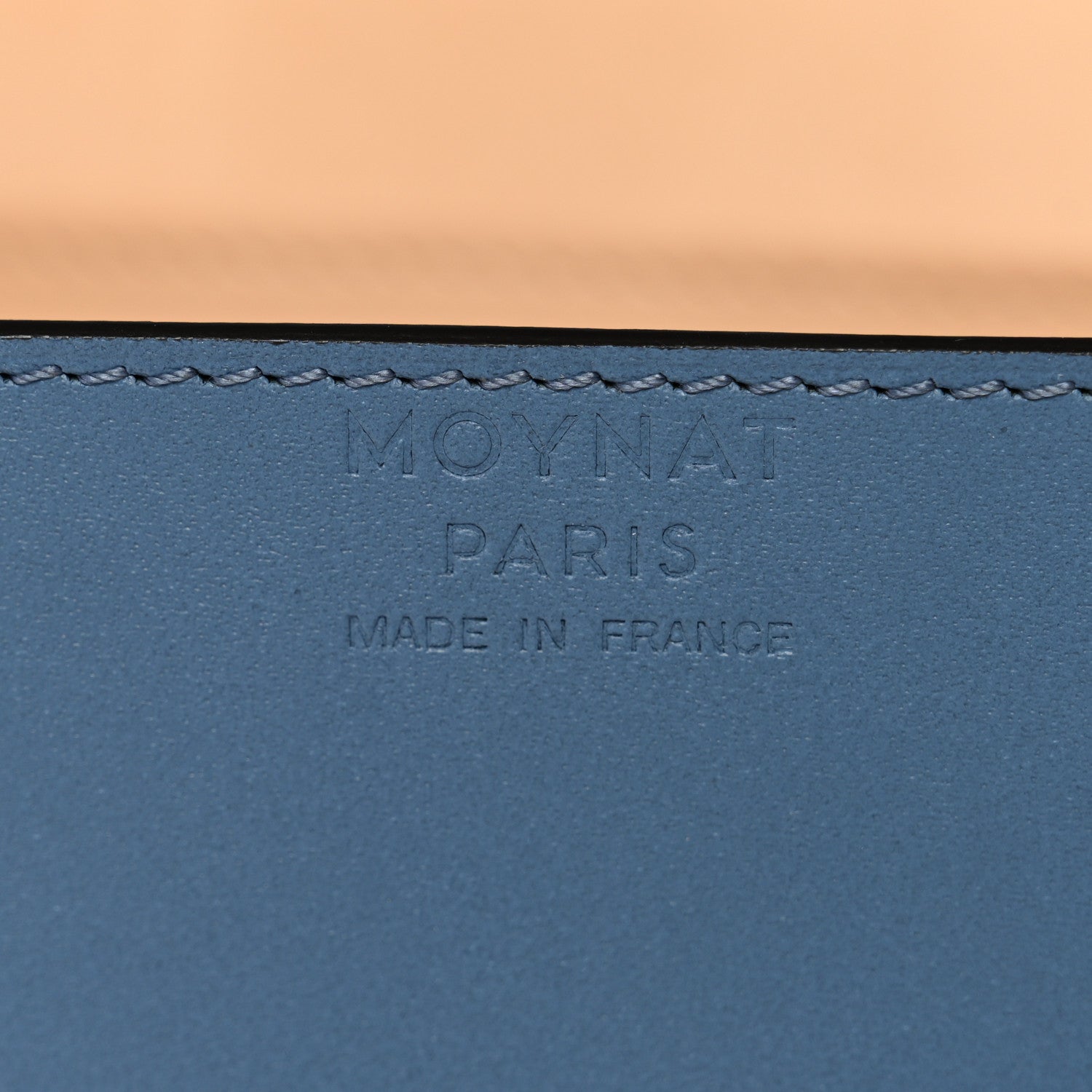 Box Calfskin Cabotin Blue