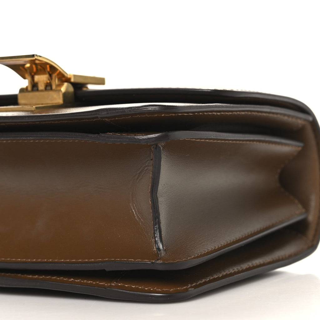 Box Calfskin Small Classic Box Flap Bag Camel