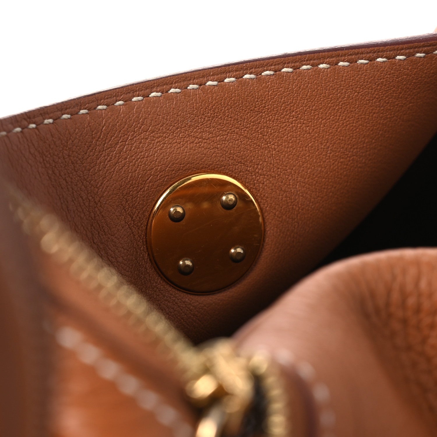 Taurillon Clemence Mini Lindy 20 Gold