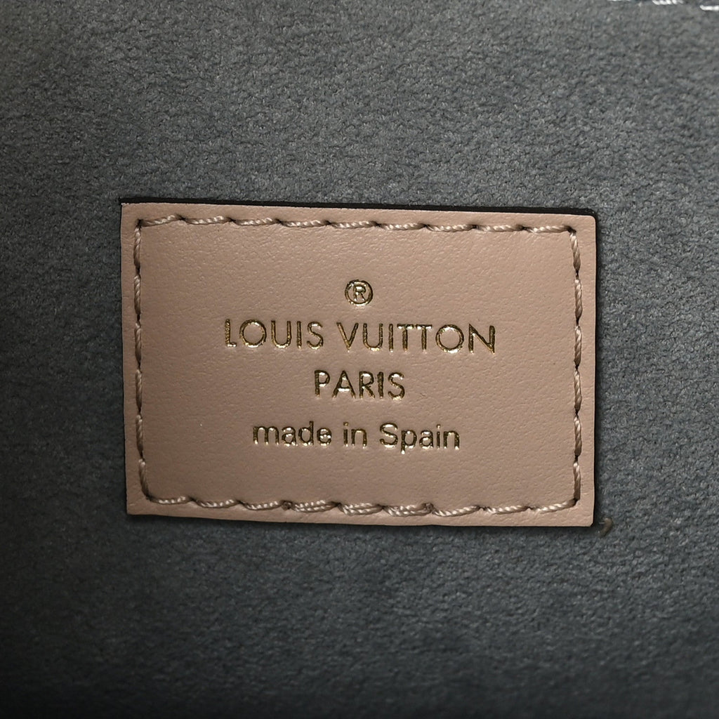 Calfskin Monogram On My Side PM Greige