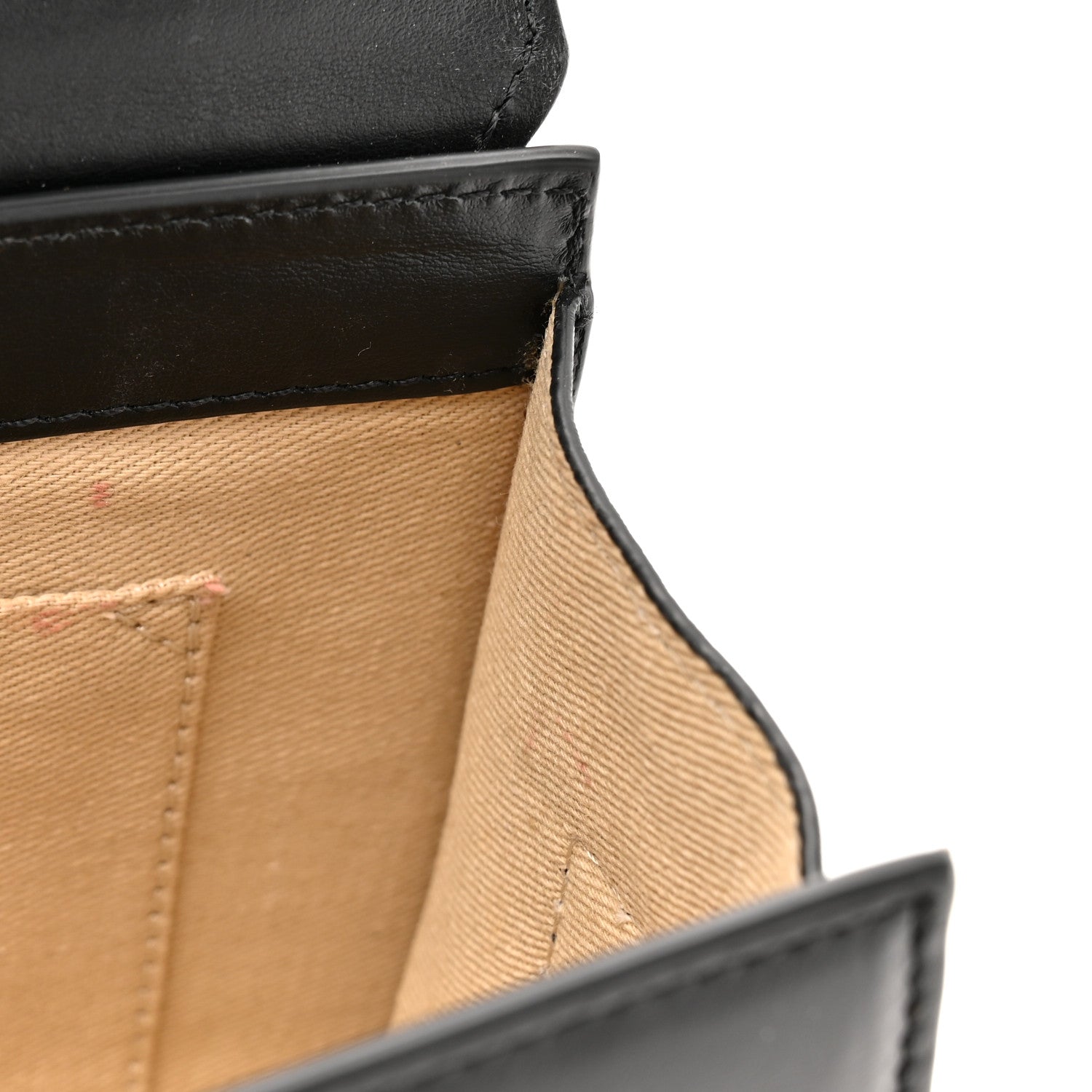 Smooth Calfskin Le Chiquito Moyen Black