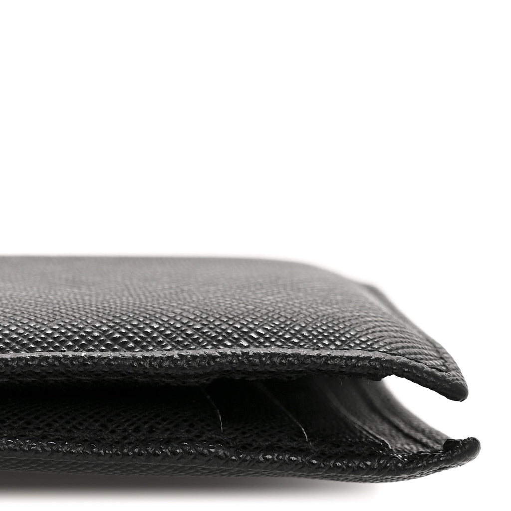 Saffiano Triangle  Holder Black