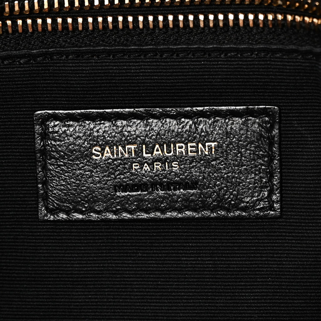 Lambskin Matelasse Monogram Medium Niki Chain Satchel Rouge Legion