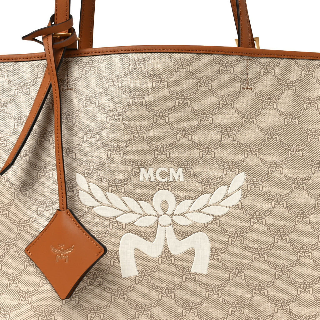Lauretos Nappa Medium Himmel Shopper Tote Oatmeal