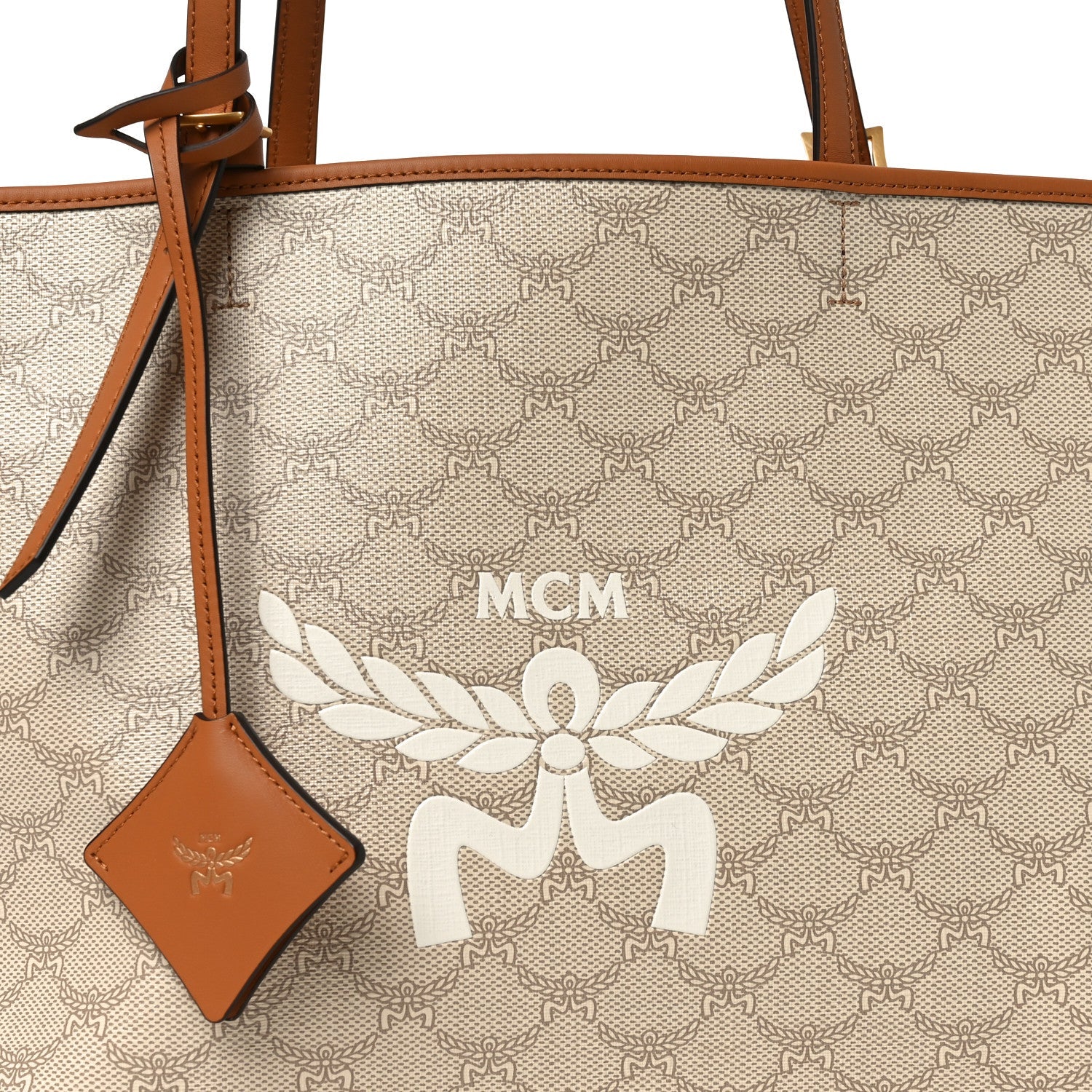Lauretos Nappa Medium Himmel Shopper Tote Oatmeal