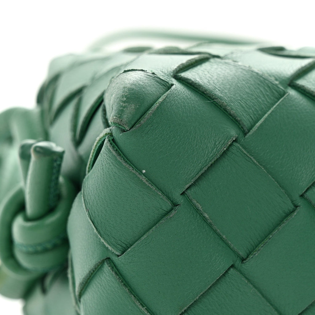 Nappa Intrecciato Candy Loop Camera Bag Mermaid