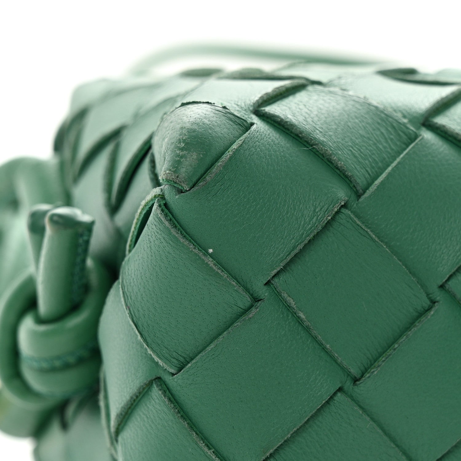 Nappa Intrecciato Candy Loop Camera Bag Mermaid