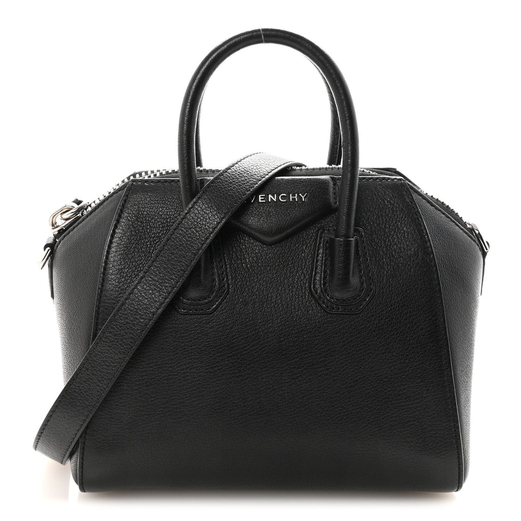 Sugar Goatskin Mini Antigona Black