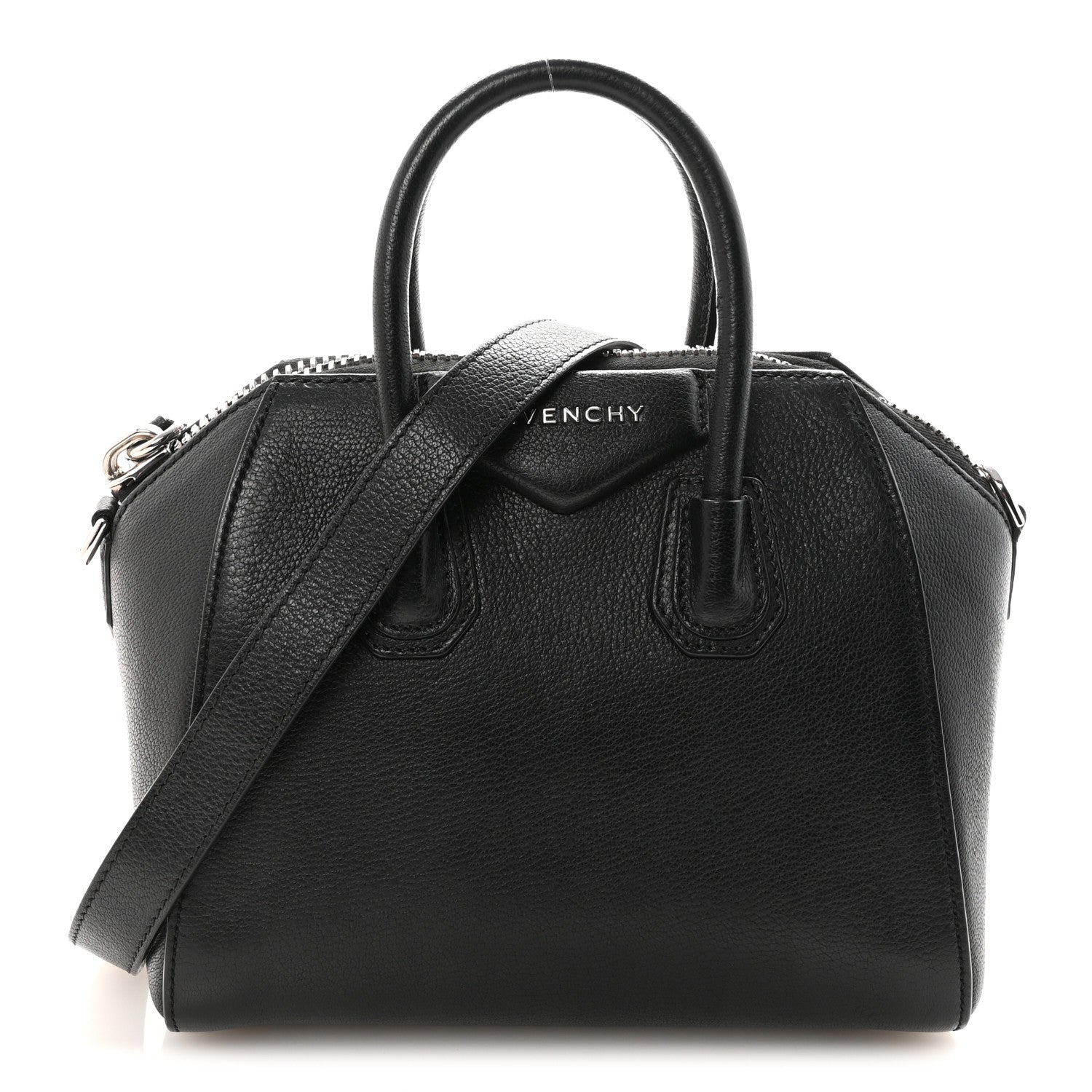 Sugar Goatskin Mini Antigona Black