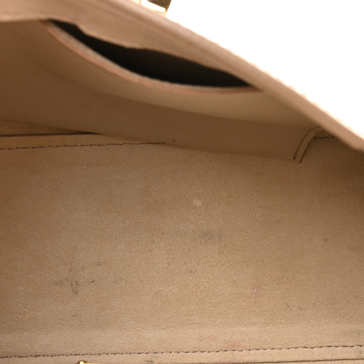 Calfskin Sofia Shoulder Bag Beige Multicolor
