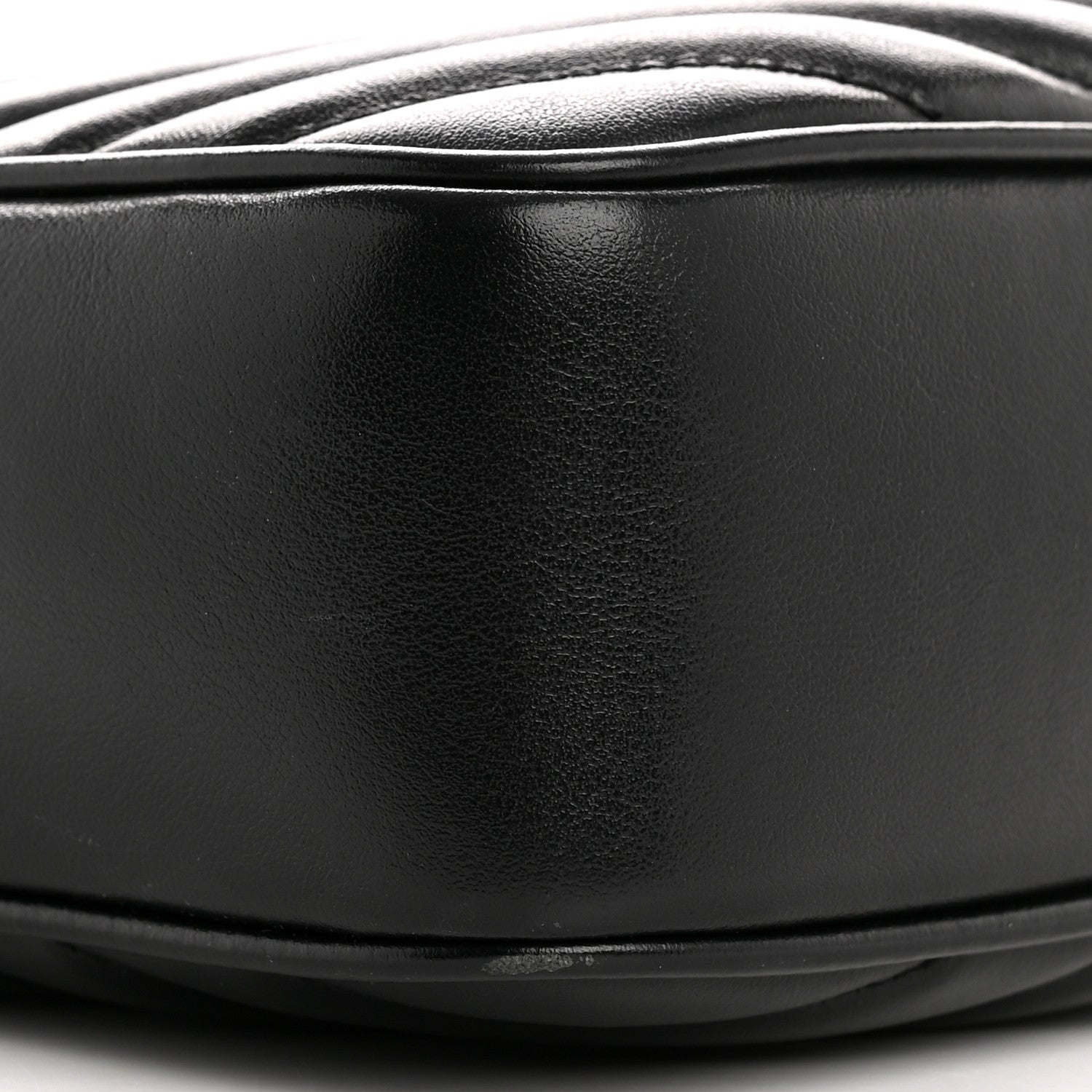 Calfskin Matelasse Monogram Monochrome Lou Camera Bag Black