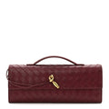 Nappa Intrecciato Long Andiamo Top Handle Clutch Barolo