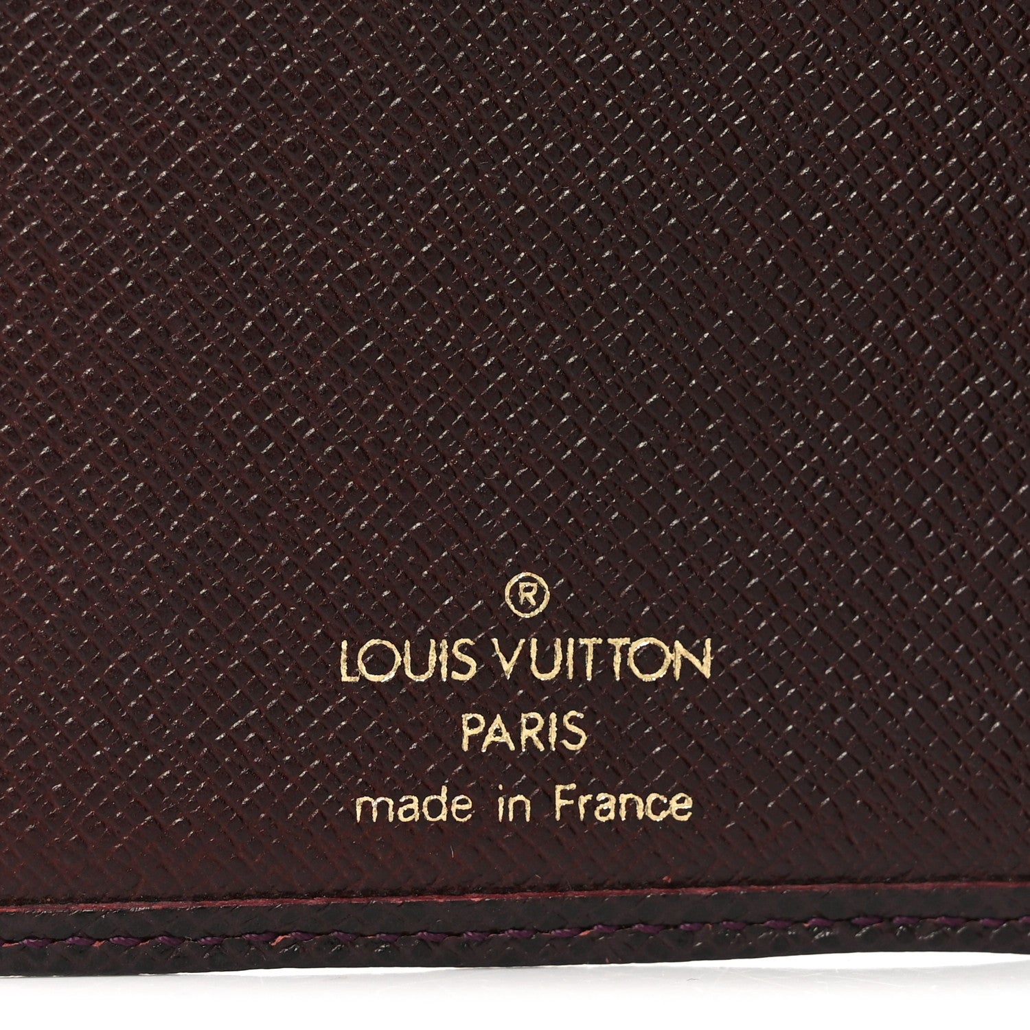 Taiga Porte Valeurs Organizer Wallet Acajou