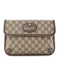 GG Supreme Monogram Neo Vintage Web Belt Bag Brown