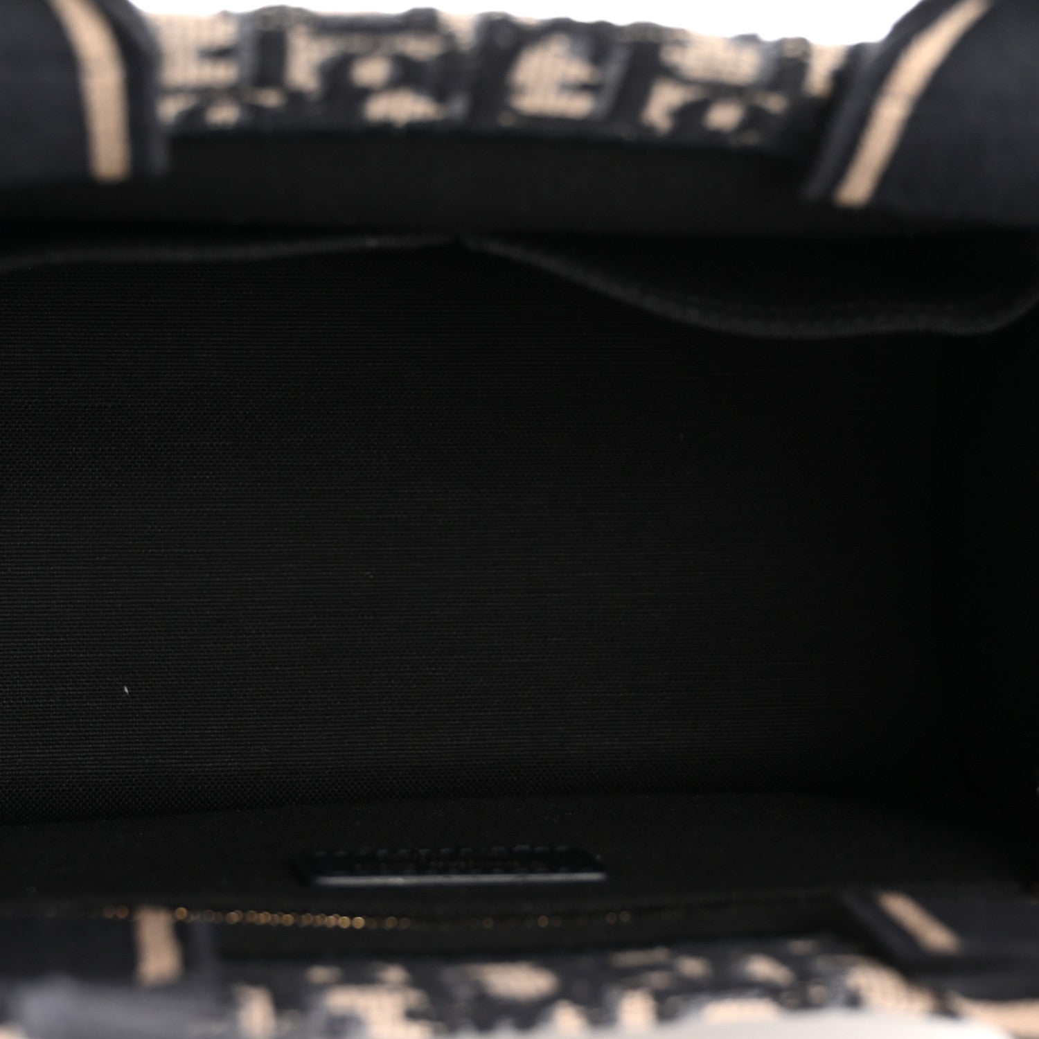 Oblique Calfskin Small Book Tote With Strap Blue Multicolor