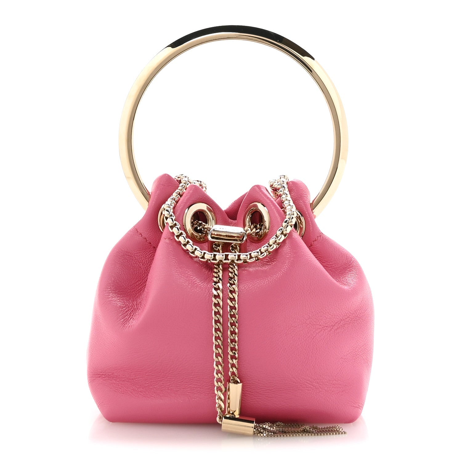 Lambskin Micro Bon Bon Bag Candy Pink