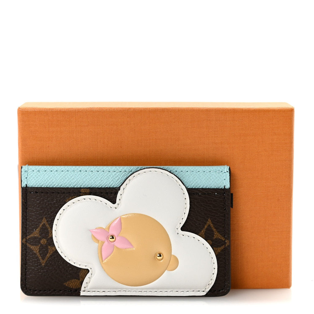 Monogram Vivienne  Holder Animation Blue