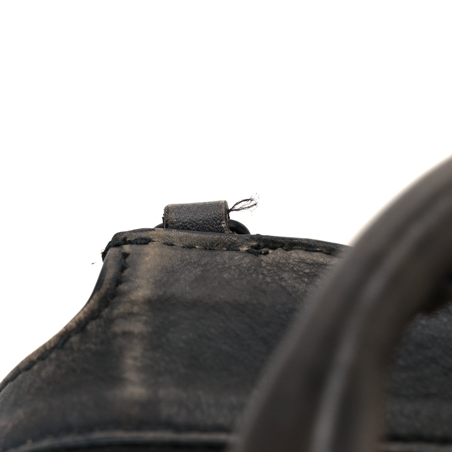 Used Calfskin Black Hardware Mini Neo Classic City Black