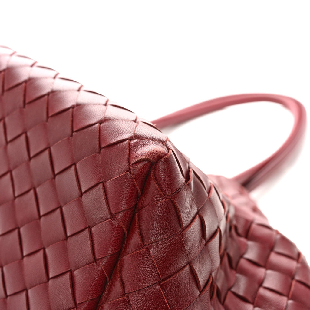 Nappa Intrecciato Tote Bag Barolo