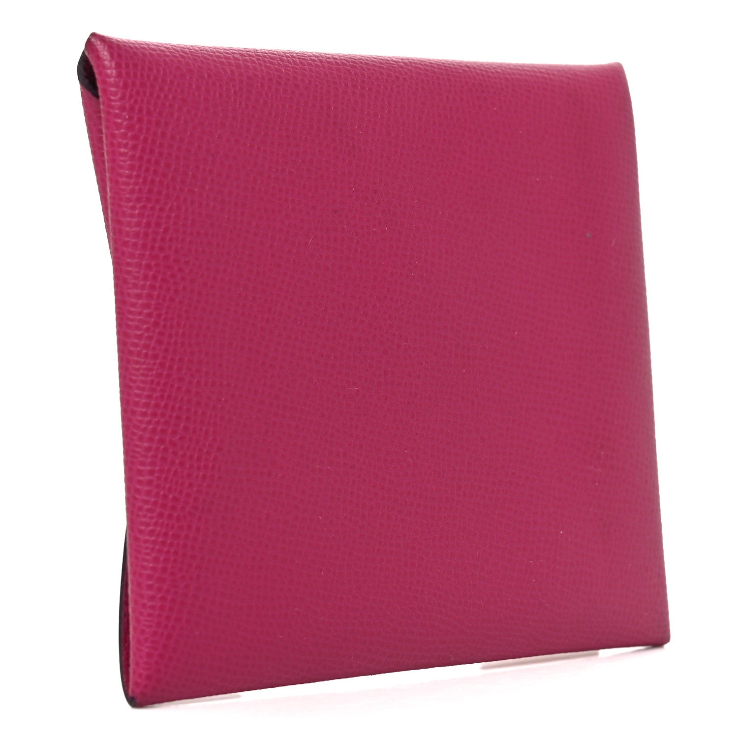 Madame Calfskin Bastia Coin Purse Rose Pourpre