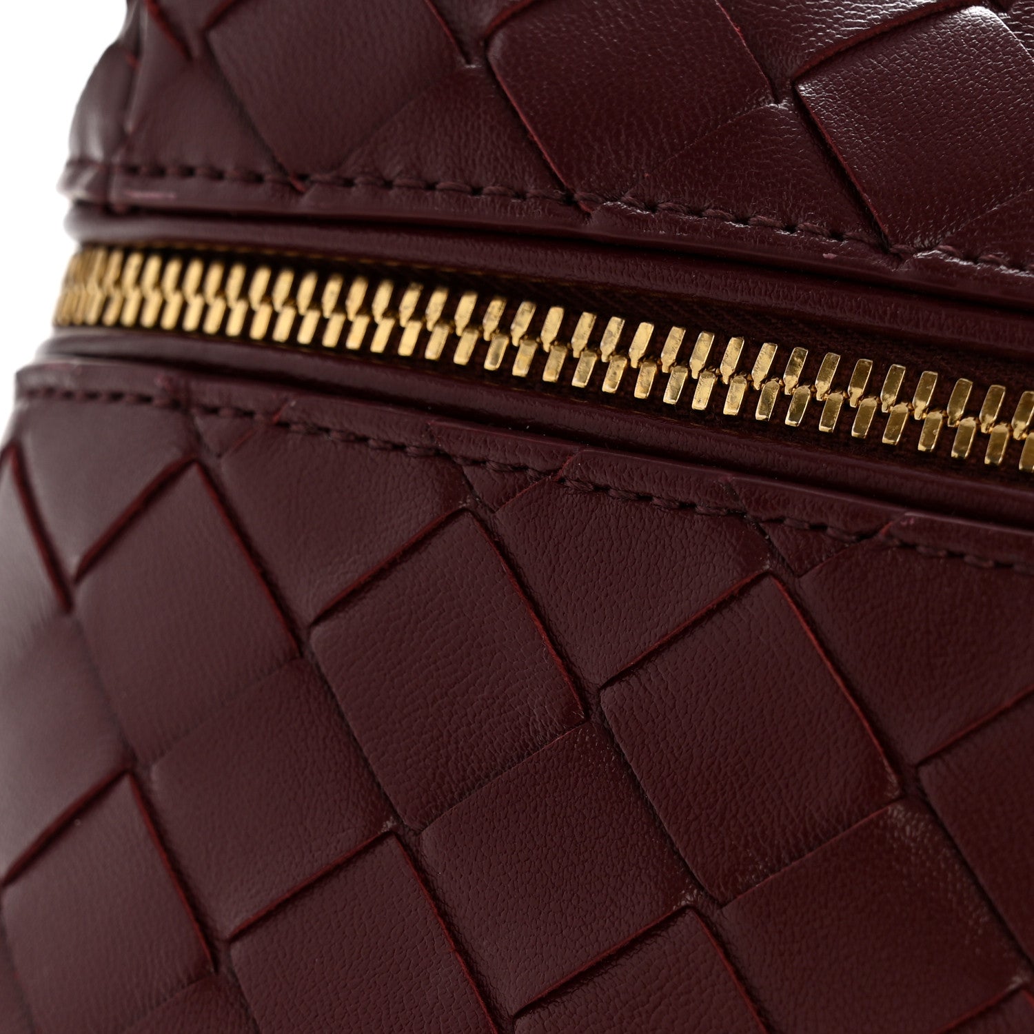 Nappa Intrecciato Bang Bang Vanity Case Barolo