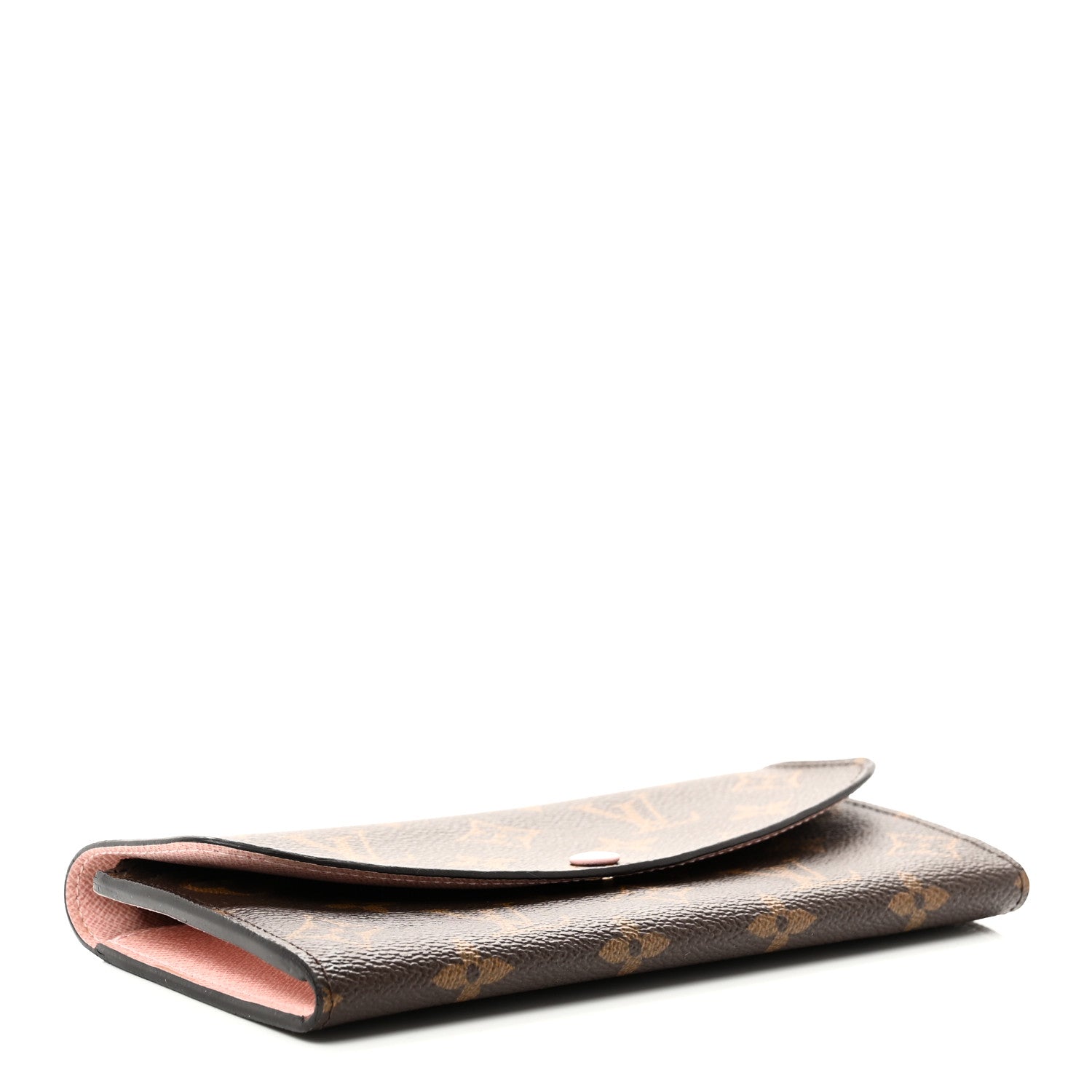 Monogram Emilie Wallet Rose Ballerine