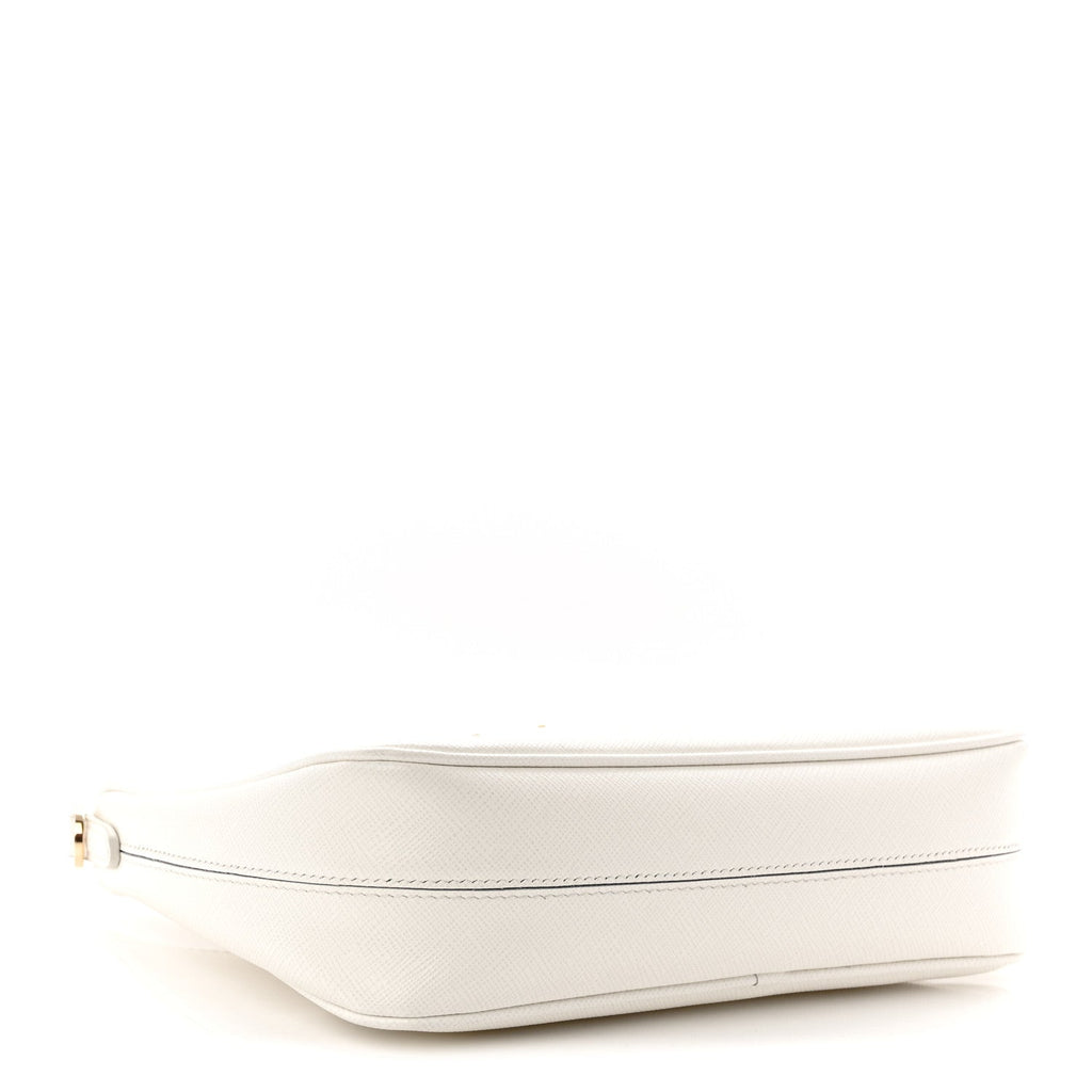 Saffiano Re-Edition 2005 Shoulder Bag White