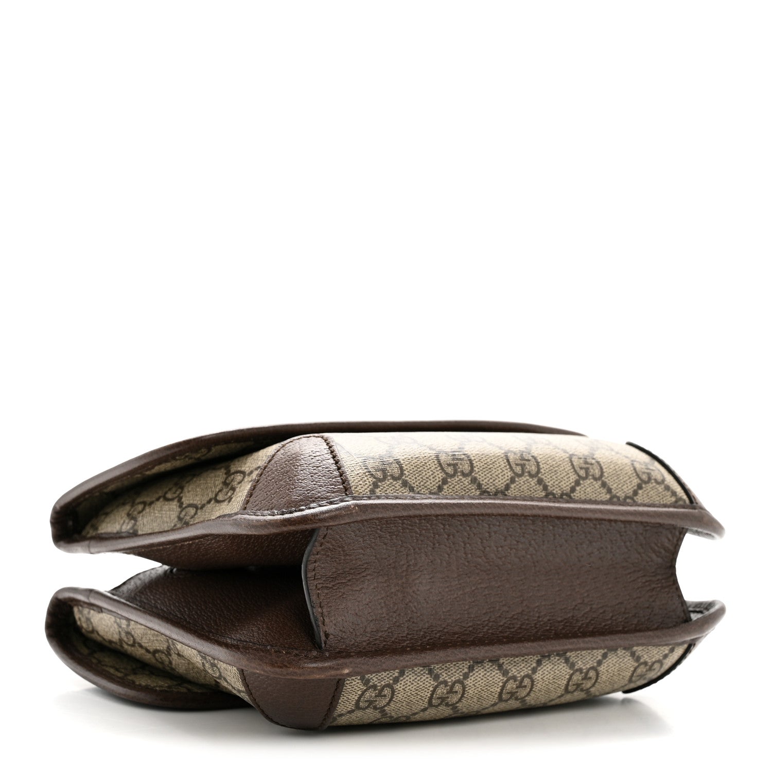 GG Supreme Monogram Web Small Neo Vintage Double Flap Messenger Bag Beige New Acero