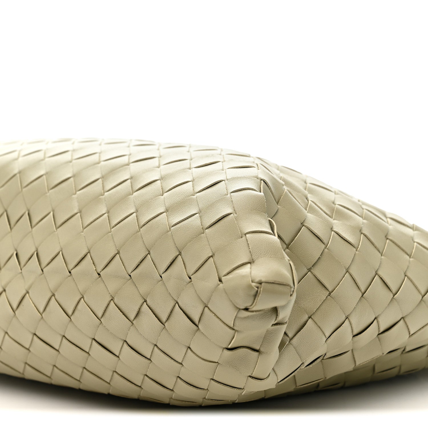 Calfskin Intrecciato Small Hop Travertine