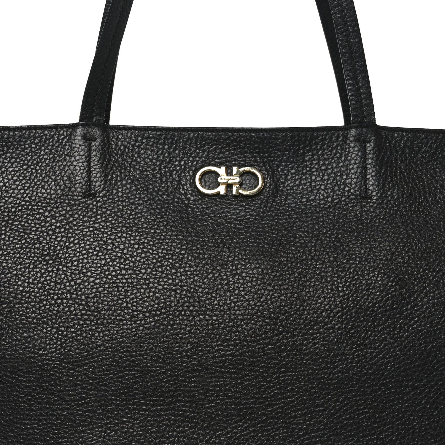 Calfskin Medium Tote  Black