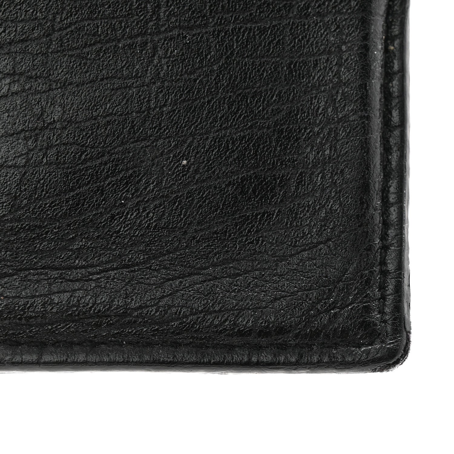 GG Supreme Monogram Bi-Fold Wallet Black
