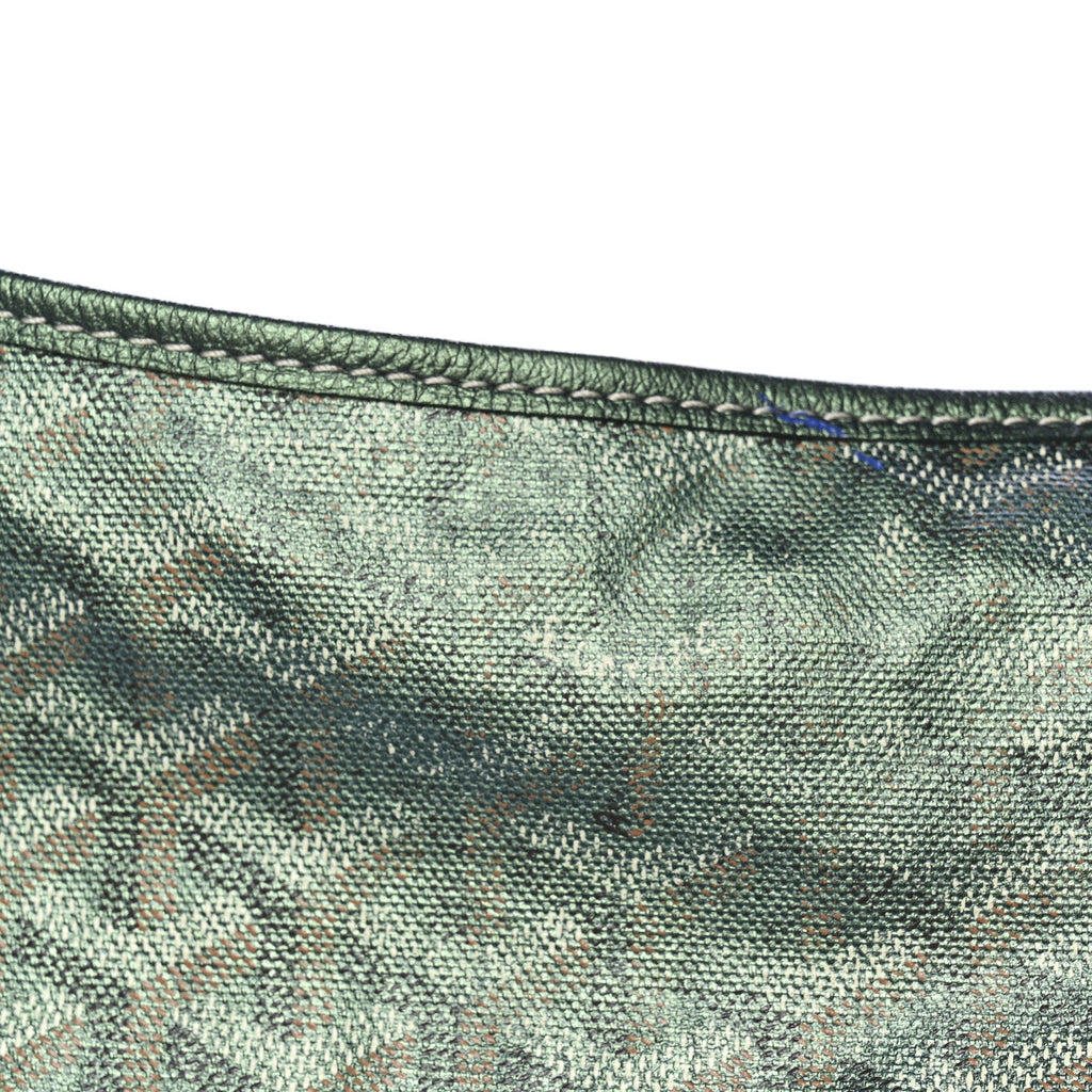 Iridescent Goyardine Boheme Hobo Pearly Green