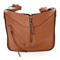 Calfskin Small Hammock Shoulder Bag Tan