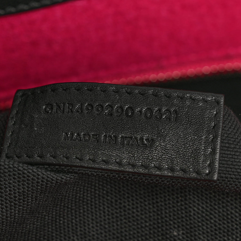 Wool Rive Gauche Tote Fuchsia