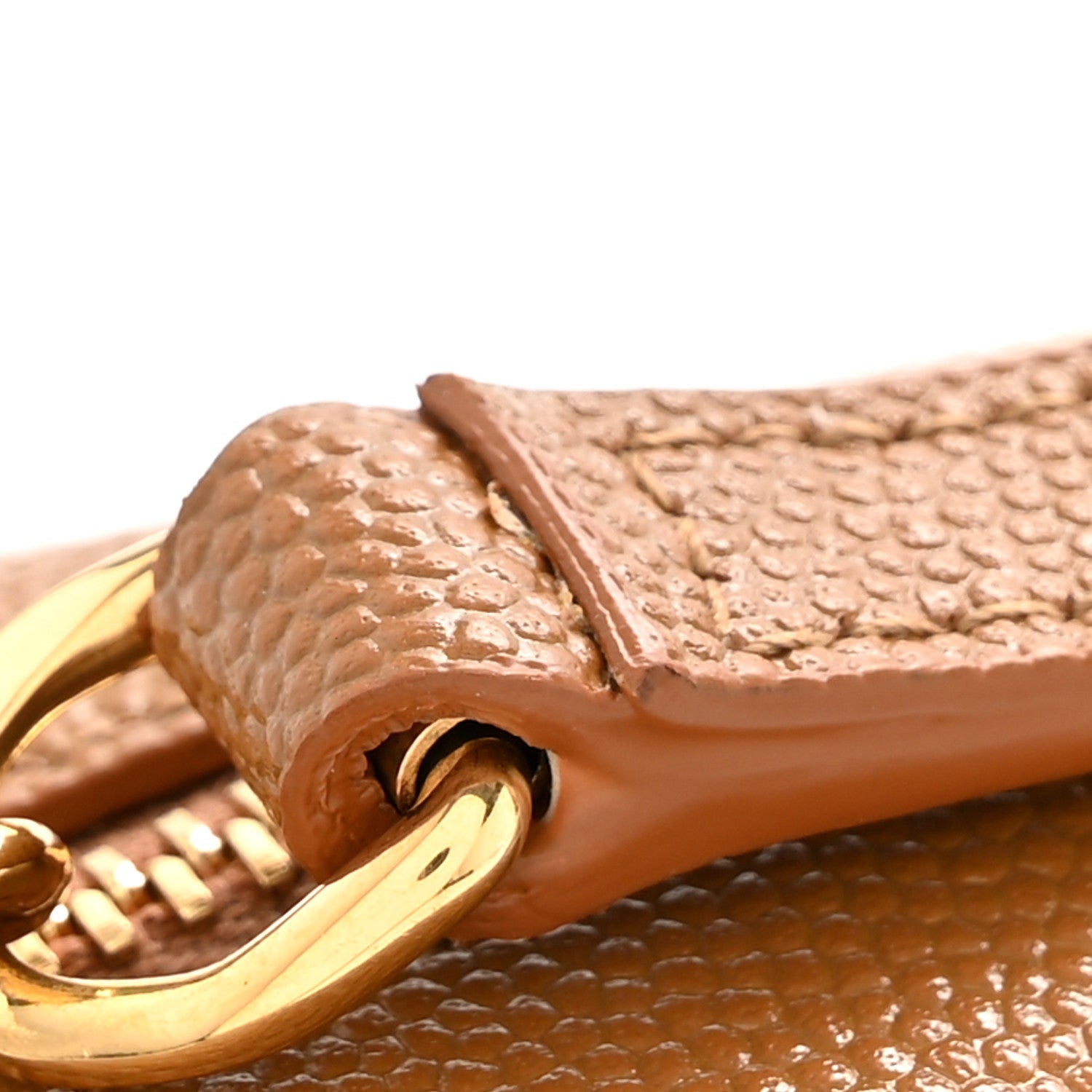 Grain De Poudre Matelasse Monogram Mini Lou Camera Bag Dark Natural