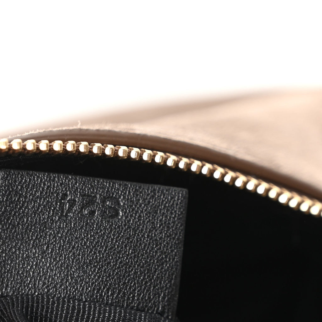 Suede Calfskin Medium Olivia Hobo Toffee