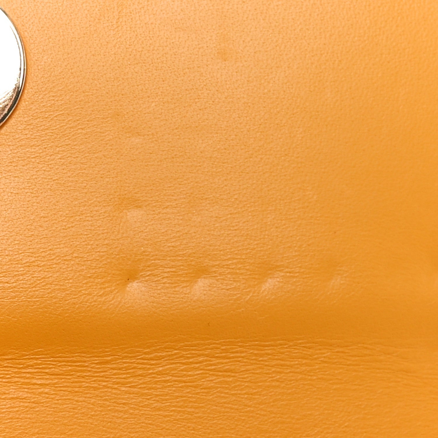 Calfskin Spiked Sweety Charity Crossbody Bag Yellow