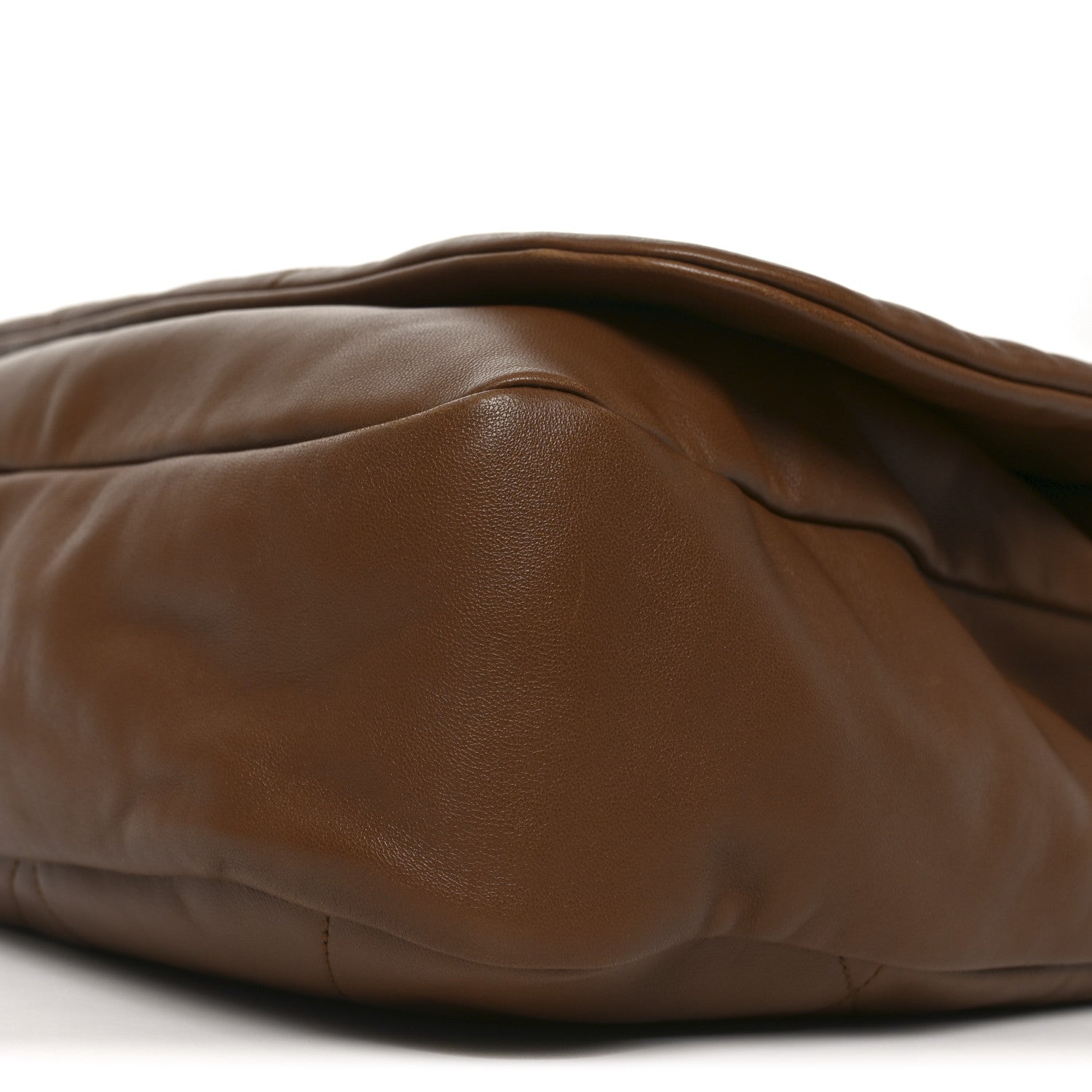 Lambskin Matelasse Monogram Large Jamie 4.3 Light Fox