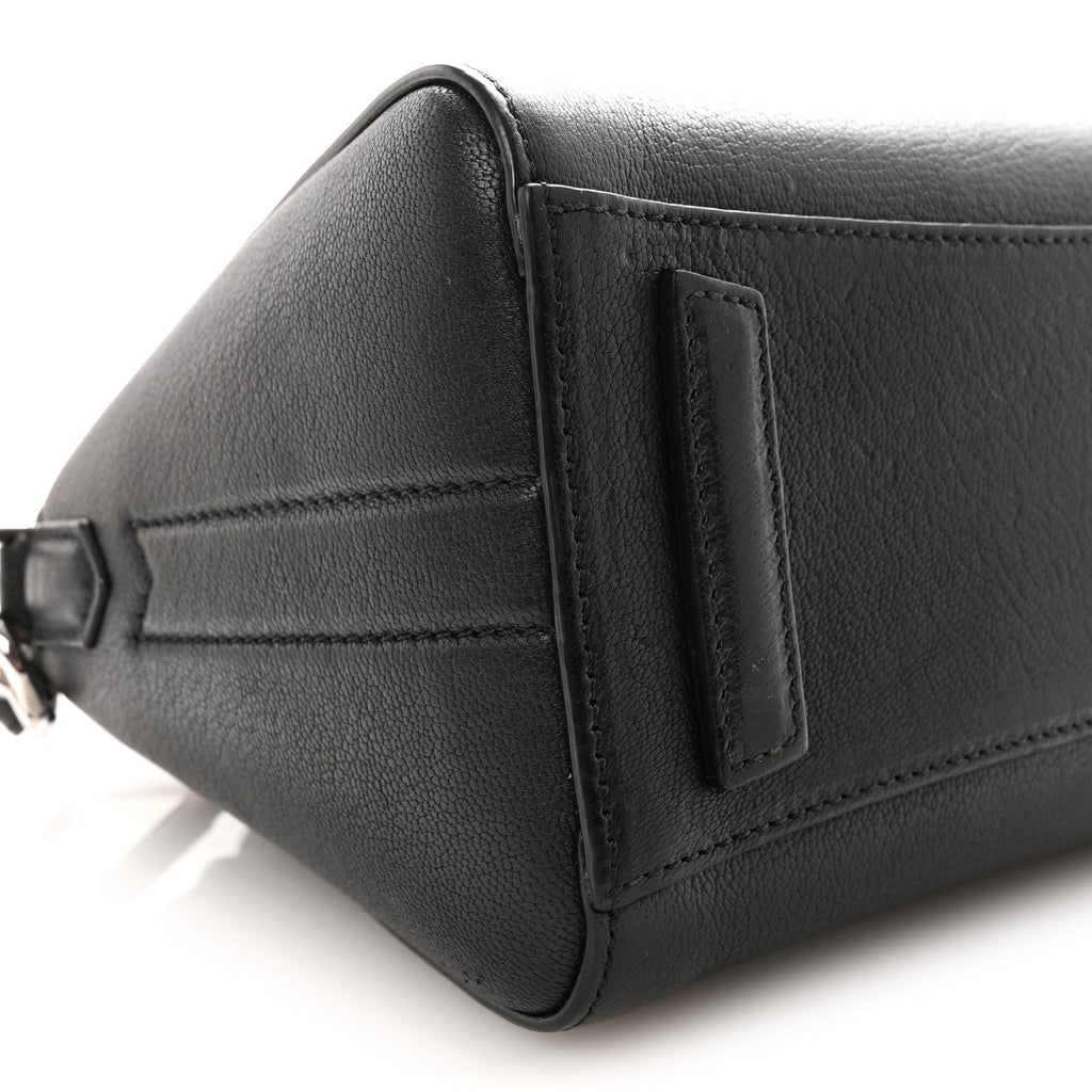 Sugar Goatskin Mini Antigona Black