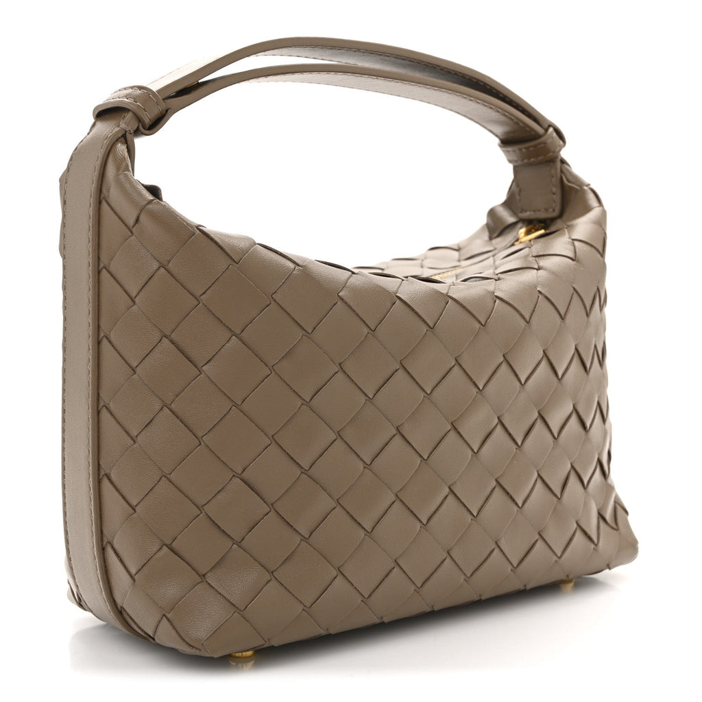 Nappa Intrecciato Mini Wallace Pinecone